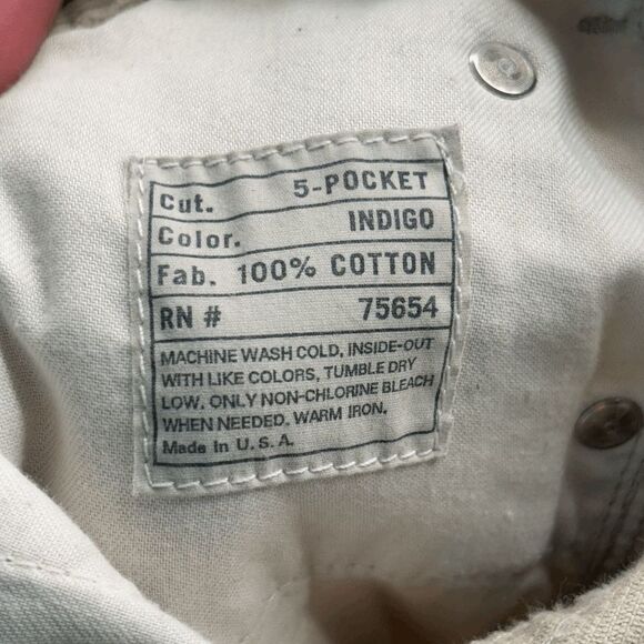 Vintage Abercrombie 5 Pocket Corduroy Wide Leg Grandpa Core Slimming Pants 36x28 - Picture 3 of 6